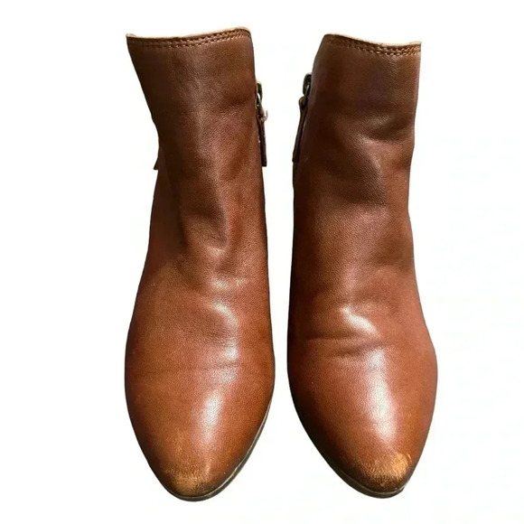 Frye Judith Double Zip Ankle Booties Size 7 1/2 - Picture 2 of 6